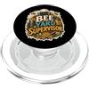 Jimbeels Bee Yard Supervisor umorismo apicoltore PopSockets PopGrip per MagSafe