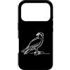 Jimbeels Custodia per iPhone 17 Pro Falco Pescatore arte lineare Ornitologo