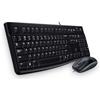 Logitech MK120 con cavo tastiera e mouse COMBO - PAN QWERTY