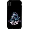 Gamer Cat Lover Vibes Custodia per iPhone XS Max Mentalmente in un altro server Gaming Cat Gamer