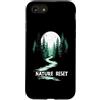 Bagno Nella Foresta Escursioni Lente Nat Custodia per iPhone SE (2020) / 7/8 Nature Reset Trekking Lento Natura Calma