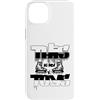 Roller Bladers Cloting Collections Custodia per iPhone 14 Plus Pattinaggio a rotelle linea