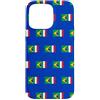 Ptera: I Love Brazil Flag For Proud Braz Custodia per iPhone 15 Pro Max Bandiera Brasile Italia Orgoglio Tifoso Brasiliano Italiano