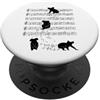 Funny Koalas playing music notes music a Koala musica Koala Nota Musica Chiave Musicista PopSockets PopGrip Adesivo
