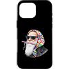 Vintage Retro Knitting Cute Lover Women Custodia per iPhone 16 Pro Max Filato quadrato per uncinetto Charles Darwin Evolution Theory Granny