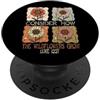 Camicie e regali religiosi InGENIUS Considerare cristianamente i fiori selvatici crescere PopSockets PopGrip Adesivo