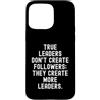 Leadership Development Mindset Custodia per iPhone 15 Pro Max i veri leader non creano seguaci creano più leader