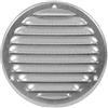 ABOUT VENT Ø 125mm Griglia di Ventilazione in Acciaio Zincato con Zanzariera - Griglie di Aerazione in Metallo