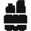 Wielganizator Tappetini auto in velluto su misura, compatibili con Renault Espace IV (2002 - 2012) | Qualità: Basic - vestibilità precisa - fondo antiscivolo - 4 pezzi - nero