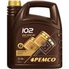 PEMCO Olio motore iDRIVE 100 20W-50 Olio HC Synthese (Hydro-Cracked) olio 5 L Compatibilità con VW Golf 4 Hatchback 1J1 POLO 9N, SEAT Ibiza III Hatchback 6L, MERCEDES-BENZ Classe C Sedan W203, AUDI