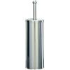 MEDIALINTERNATIONAL Portascopino da terra basic inox - conf. 1