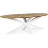 BIZZOTTO HOME EMOTION PALMDALE TAVOLO OVALE BIANCO 240x110cm RT01 BIZZOTTO