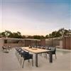 BIZZOTTO HOME EMOTION CAMERON TAVOLO ALLUNGABILE 253/319/384X110 ANTRACITE BIZZOTTO