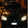 Tuning Tec Coppia Fari Fanali Anteriori Tuning Golf 5 V 1k 10.2003 - 2009 Neri ANGEL EYES