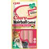INABA Churu Hairball Chicken 4x14 g INABA snack contro boli di pelo con pollo