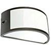 Sovil Applique mezzaluna moderna lampada da parete per esterno grigio