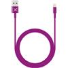 Xlayer Cavo Xlayer Colour Line Lightning per ricarica/sincronizzazione, 1 m
