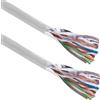 Cablematic BeMatik - Bobina da 100 m di cavo di rete Ethernet FTP Cat. 5e flessibile grigio