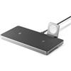Alogic UP2QC10AWM-SGR Alogic Ladegerät Wireless Dock 3in1, QI für Apple schwarz