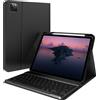Accezz Tastiera Bluetooth QWERTY Klapphülle iPad Air (2020) / Pro 11 (2018 /2020) - Schwarz