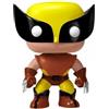 FUNKO BOBBLE HEAD POP CULTURE MARVEL WOLVERINE MARRONE FIGURINA IN EDIZIONE LIMITATA NUOVA! Funko