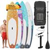 CAPITAL SPORTS Downwind Cruiser 9.8 paddleboard gonfiabile set completo SUP 305x77x10cm, dimensioni: S - 305 x 10 x 77 cm