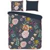 Muller Textil Set di biancheria da letto Descanso PARMA 240x200/220 cm antracite
