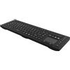 Deltaco Tastiera wireless DELTACO in silicone con touchpad, IP68, nero