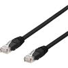 DELTACO U / UTP Cavo patch Cat6 20 m, 250 MHz, resistente ai raggi UV, nero