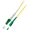 efbe Schott Cavo patch in fibra ottica Simplex LC/APC-SC/APC -- G657.A2 1 m 2,0 mm giallo 9/125 µm