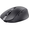 TRUST Trust Ozaa mouse da ufficio destro RF Wireless + Bluetooth Ottico 3200 DPI