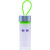Studex ORECCHINI POST FORATURA IN ACCIAIO CHIRURGICO ANALLERGICO TUBE CUBE GLITTER ACCIAIO 5 MM 1240-75