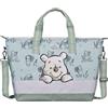 Undercover - weekender Winnie the Pooh - borsa da viaggio con motivo - ampio scomparto principale con piccola tasca con zip - 2 manici per il trasporto e tracolla