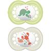 BAMED BABY ITALIA Srl Mam Succhietto Original 6Mesi+ Silicone Neutro 2 Pezzi