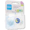 BAMED BABY ITALIA Srl Mam Night Succhietto 2-6Mesi Silicone Maschio 2 Pezzi