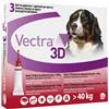 CEVA SALUTE ANIMALE SpA Vectra 3d*3pip 40kg Rosso