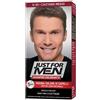 COMBE ITALIA Srl Just for men shampoo colorante h35 castano medio attivatore chiaro 38,5 ml + base colore 27,5 ml
