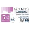 BIOCHEMICAL SYSTEM INTERN. SpA Ago per penna da insulina soft&fine 31 gauge 5 mm 100 pezzi