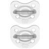 CHICCO (ARTSANA SpA) Chicco gommotto silicone crystal 2-6 mesi 2 pezzi