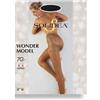 SOLIDEA BY CALZIFICIO PINELLI Wonder model 70 collant sheer nero 2