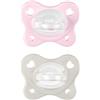 CHICCO (ARTSANA SpA) Chicco dual soft succhietto rosa 2-6 mesi 2 pezzi