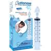 PURLING Srl Lavonase irrigazione nasale non sterile siringa 60 ml + luer-lock con cappuccio + ugello nasale con raccordo luer-lock + perfora