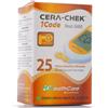 MDHEALTHCARE Srl Strisce reattive autocontrollo glicemia cf cera-chek 1 code 25 pezzi