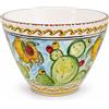 CERAMICHE CALTAGIRONE Vaso in Ceramica di Caltagirone "Fichi d'India di Sicilia" - H. 29 x L. 45 cm