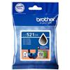 Brother ORIGINAL Brother Cartuccia d'inchiostro nero LC521BK LC-521BK ~500 Seiten