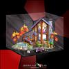 SHOWCASE LAB TECA IN PLEXIGLASS ACRILICO-SHOWCASE-TECA PER SET LEGO®42705 BAITA NELLA FORESTA