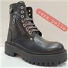 Made in Italy STIVALI DONNA ANFIBI PELLE MILITAri 37 38 39 40 MADE IN ITALY listino 90 euro