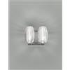 Vistosi DAMASCO APPLIQUE A PARETE 2AP CRISTALLO CRISTALLO NICKEL SATINATO 2 LUCI ATTACCO G9