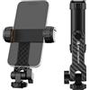 K&F CONCEPT Supporto per Telefono Cellulare, Clip per Cellulare per Smartphone e Treppiede con Cold Shoe, Girevole a 360°, Compatibile con iPhone 17/16/15/14/13/12 e Samsung, Xiaomi, Huawei, ecc.