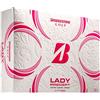 Bridgestone Golf Rosa, 2021 Lady Precept Unisex, 12 pz
